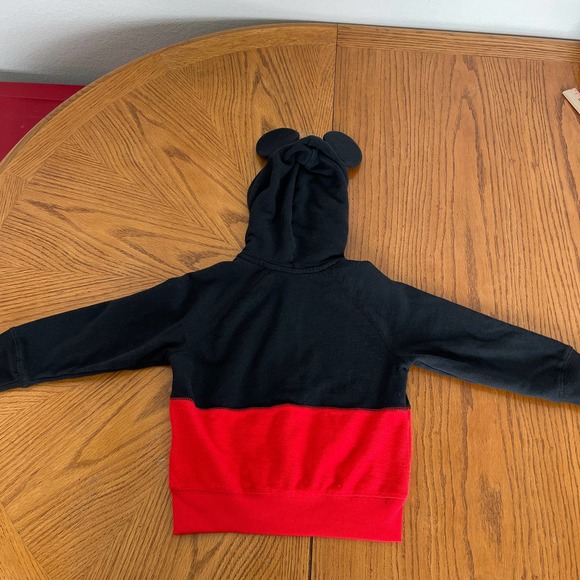 Disney Mickey Mouse Hoodie With Ears Boys Sz 4 Gently used - Picture 9 of 10